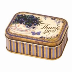 NOS2994 - Chocolate Tin _ Thank You - Nostalgia